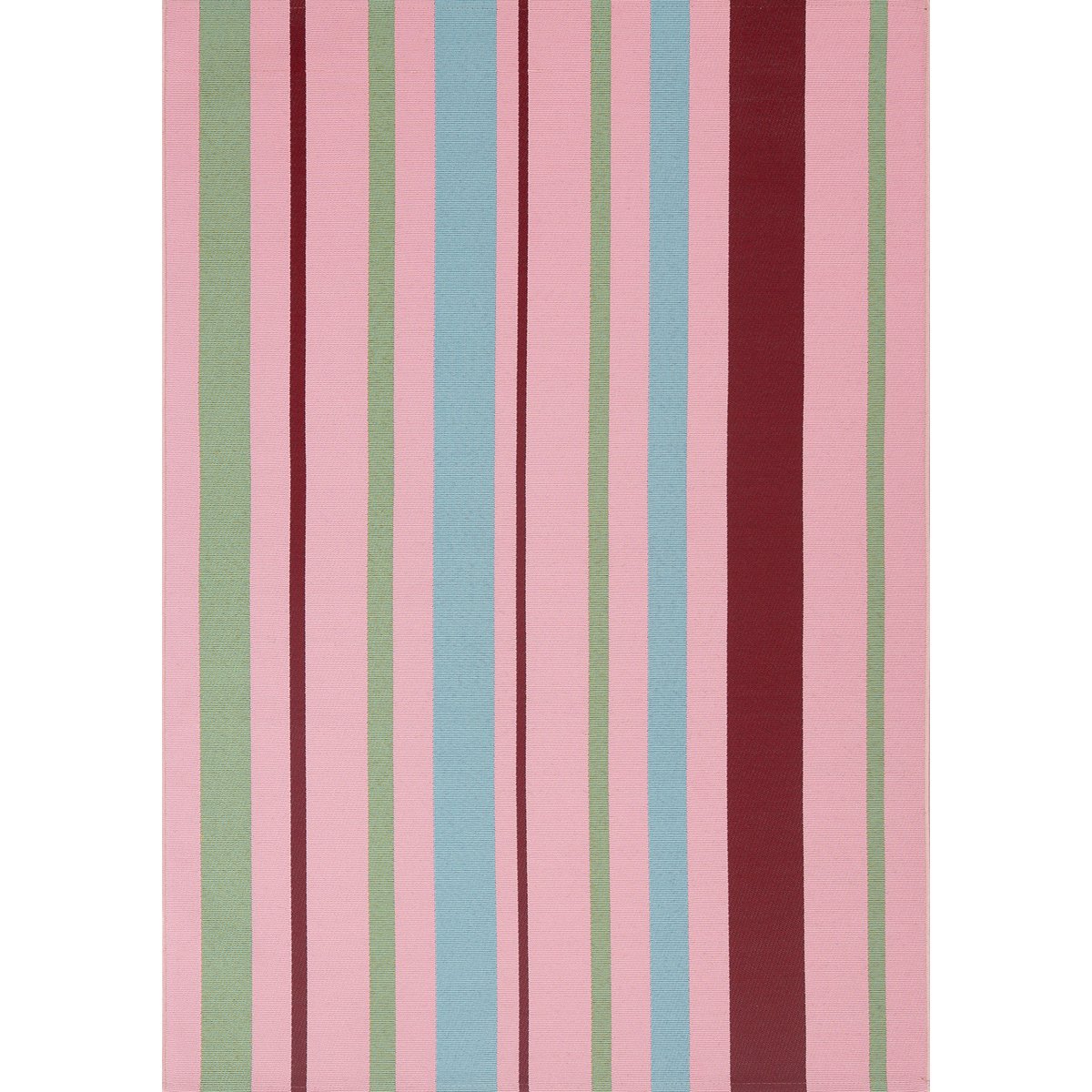 Tapis extérieur festonné AZUR rose, NAZAR RUGS