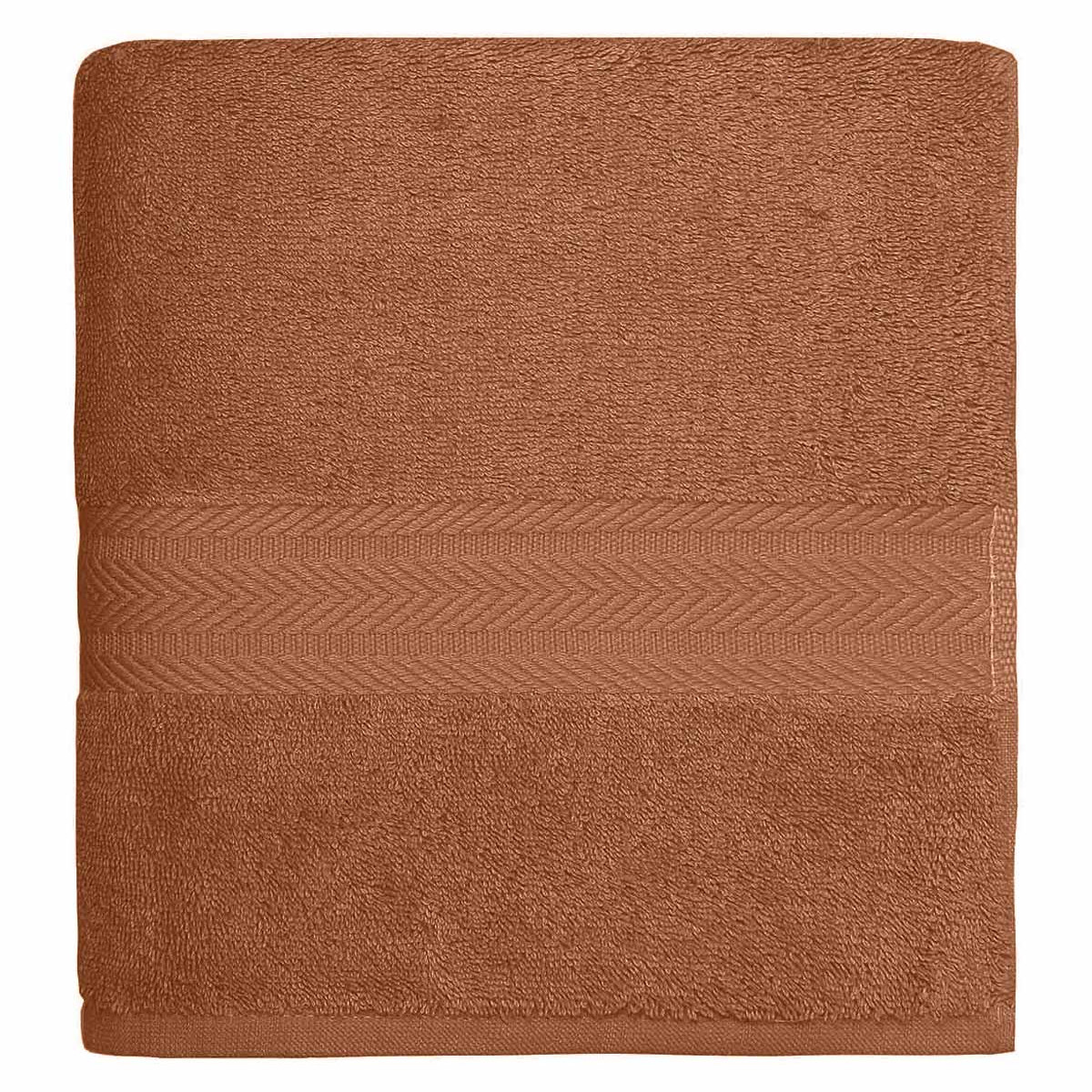 Drap de bain 550 g/m² LUXURY brique, SENSEI MAISON