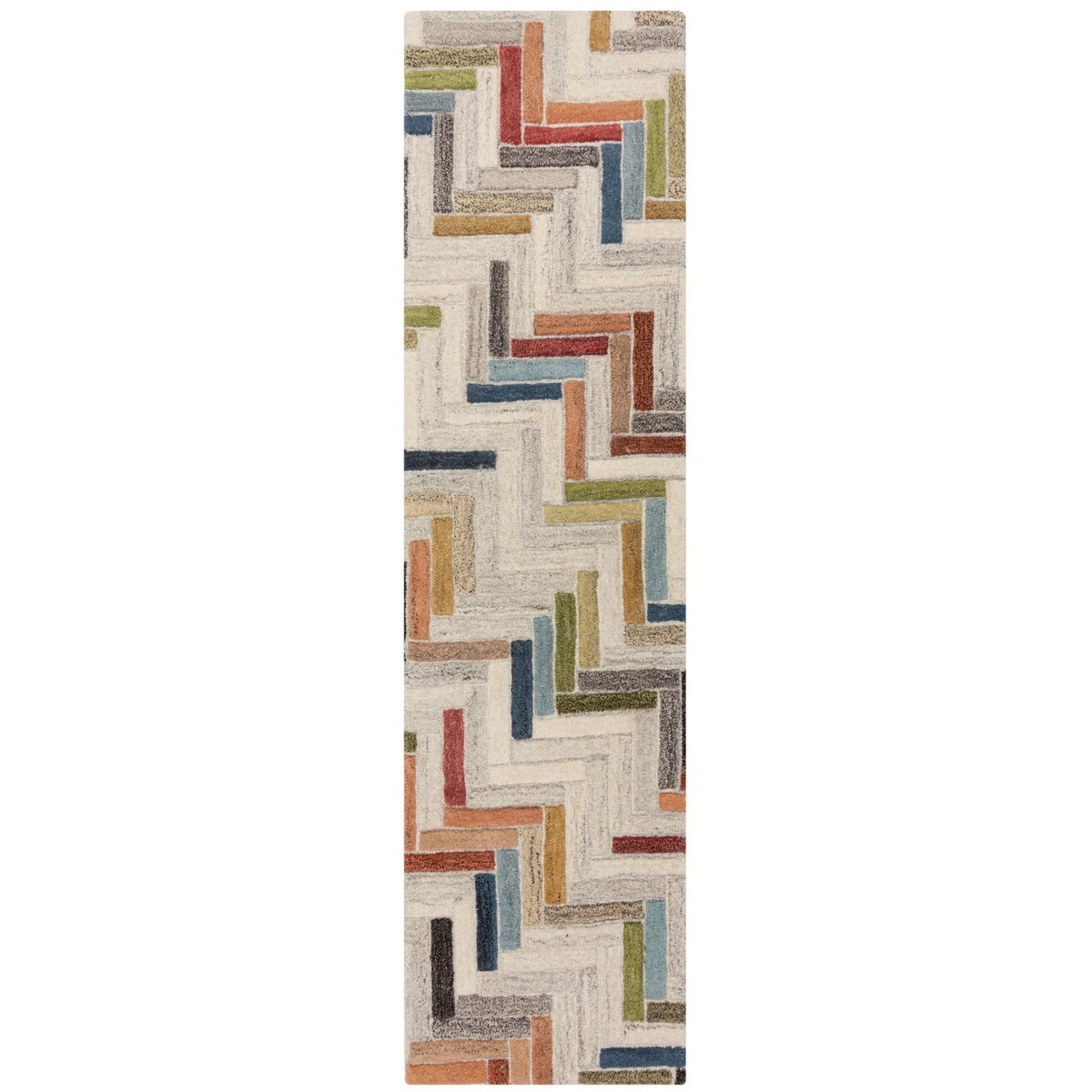Tapis en laine de couloir RUSSO multicolore, FLAIR RUGS