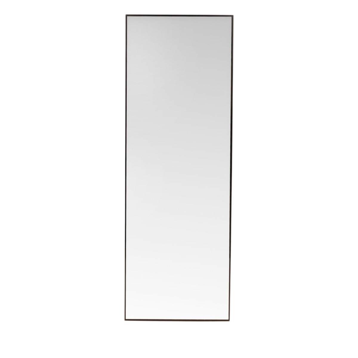 Miroir rectangulaire en aluminium 193x67cm- DALTON noir, VENTURE HOME