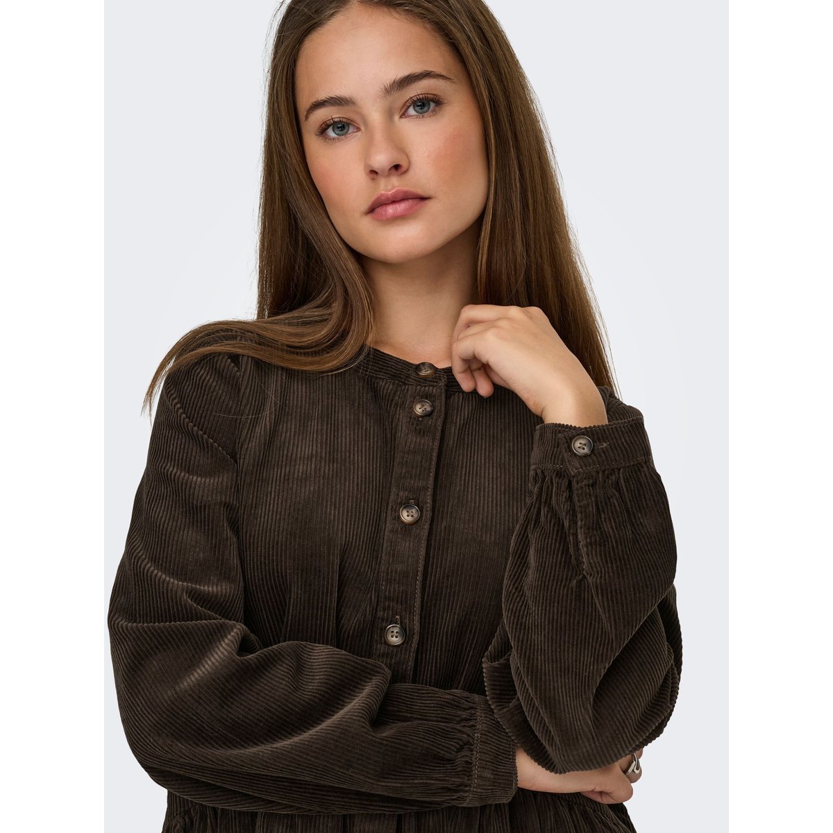 Robe marron - slate black 1, JDY