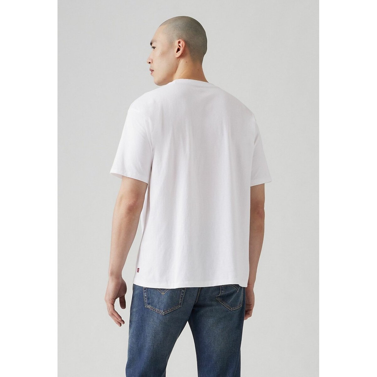 T-shirt col rond manches courtes blanc, LEVI'S