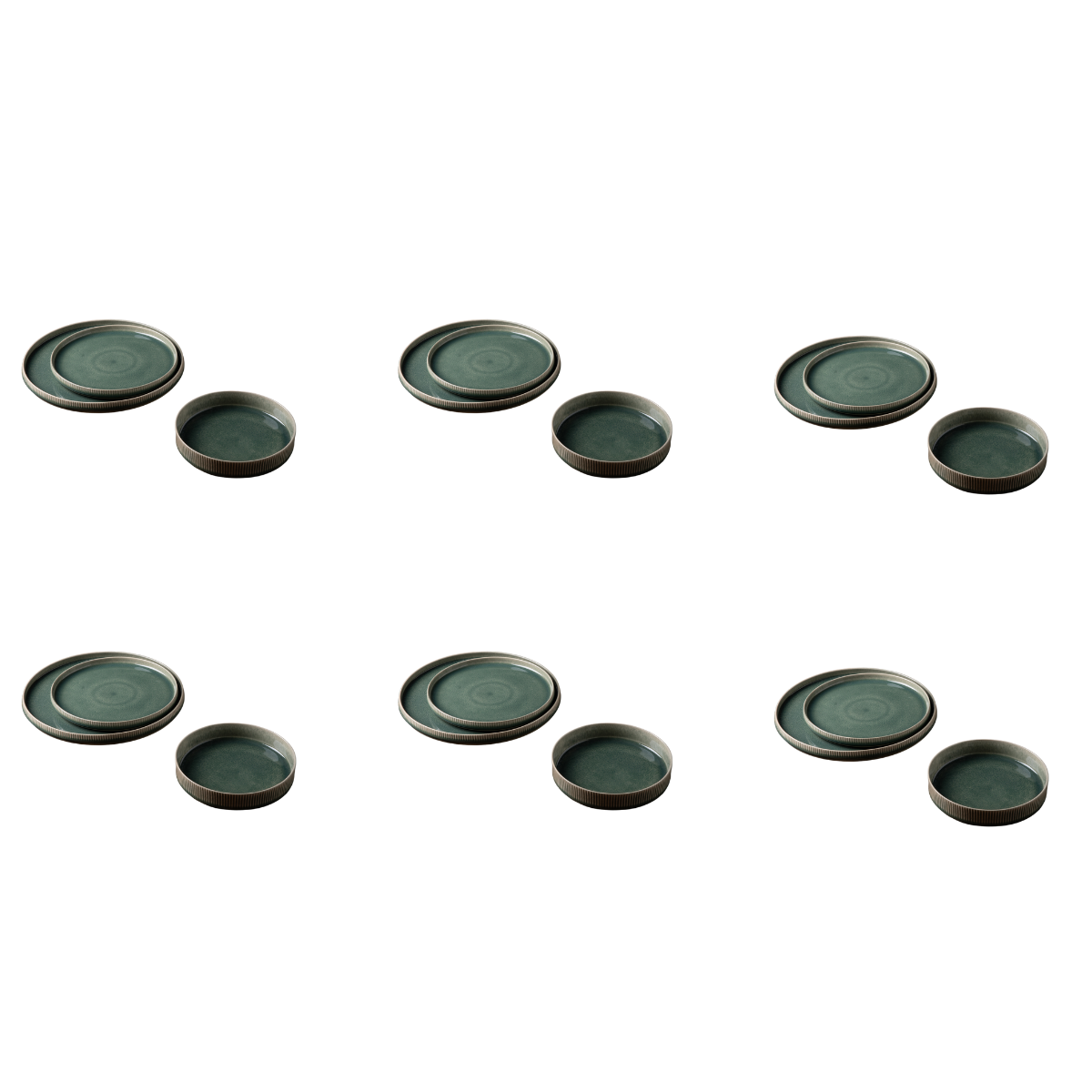 Service 18 pièces - "Jade" service 18 pièces vert - jade | laguiole cuisson, LAGUIOLE CUISSON