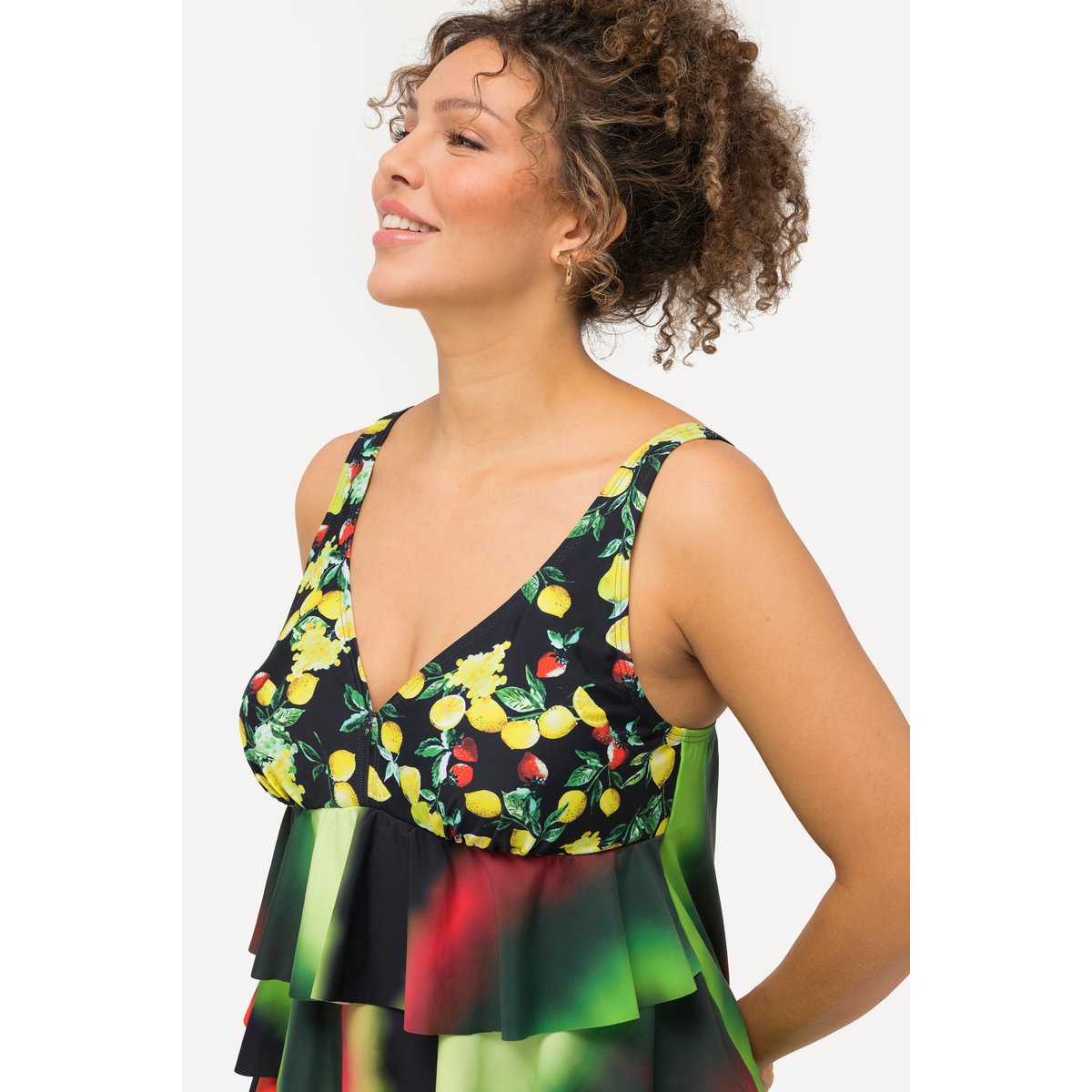 Tankini à motif citrons noir, ULLA POPKEN