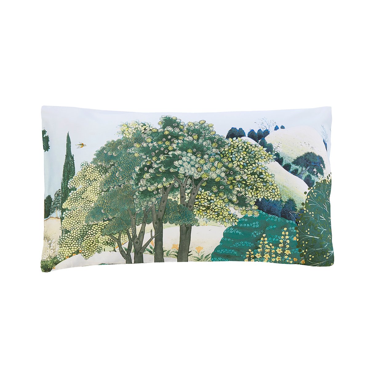 Parure de lit Buissons New Eden Lits-jumeaux vert, corail, turquoise, GRAHAM ET BROWN