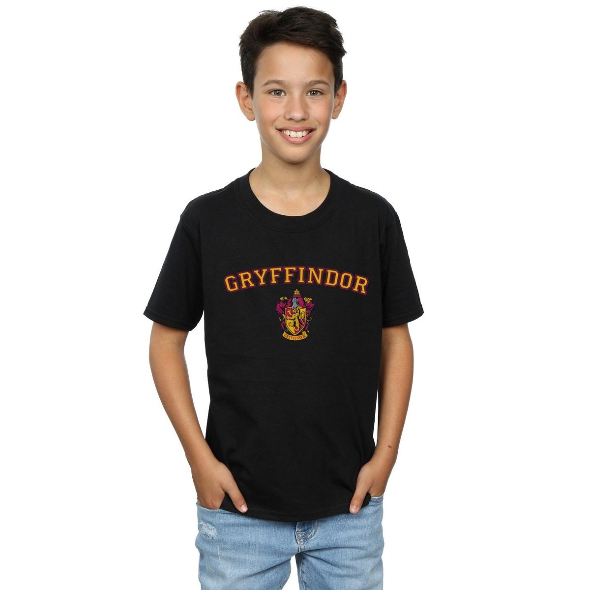 T-shirt GRYFFINDOR noir, HARRY POTTER
