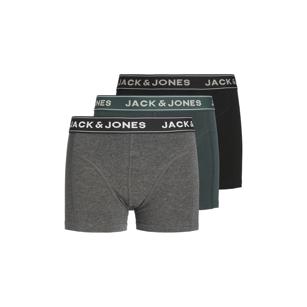 Maillots grise - dark grey melange 2, JACK & JONES JUNIOR