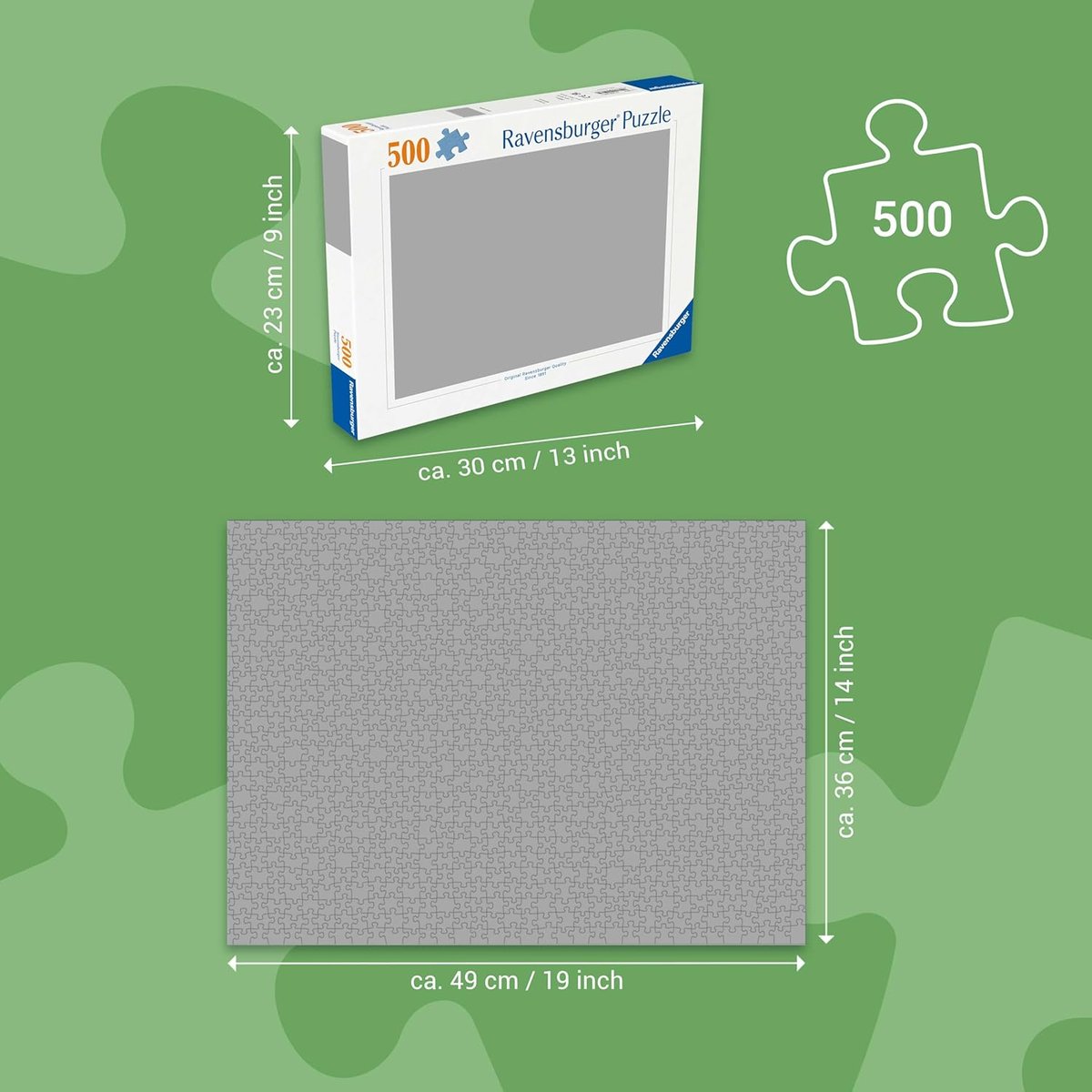 Puzzle Famille Disney 500 pièces blanc, RAVENSBURGER