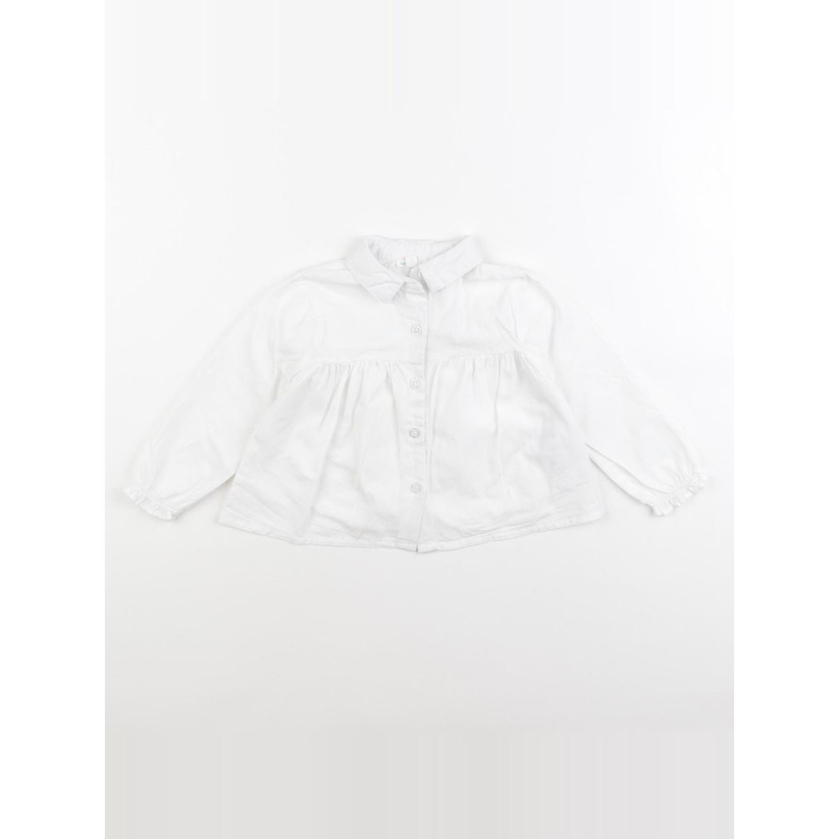 Blouse - Très bon état blanc, VERTBAUDET
