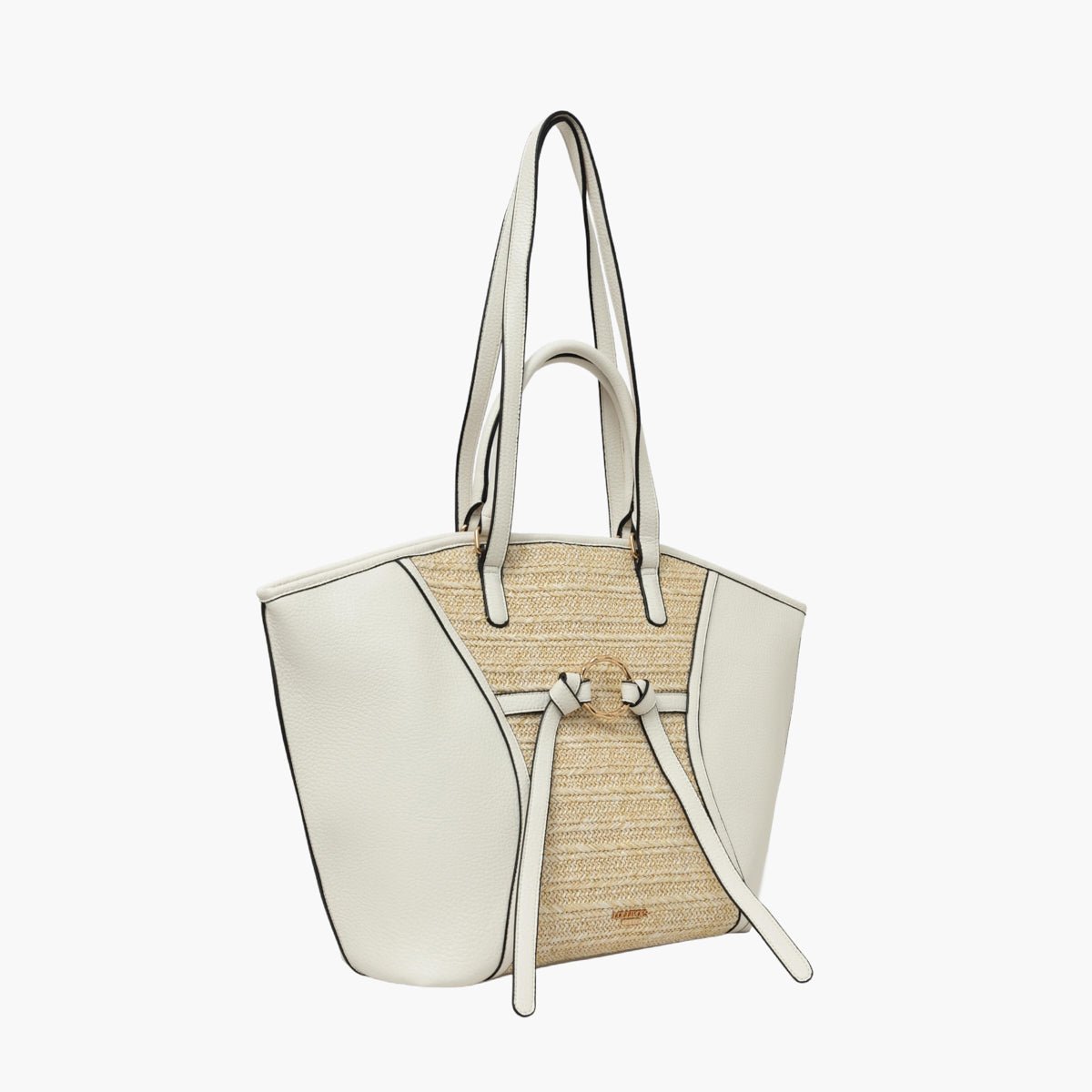 Grand sac shopper  Steevy blanc, LOLLIPOPS
