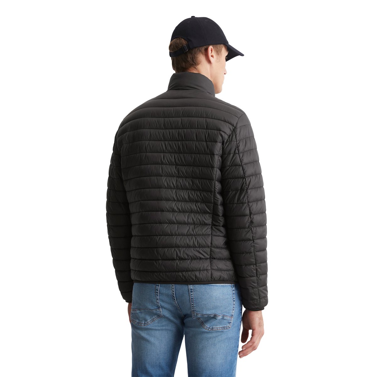 Veste matelassée regular avec rembourrage Unifi REPREVE® noir, MARC O'POLO