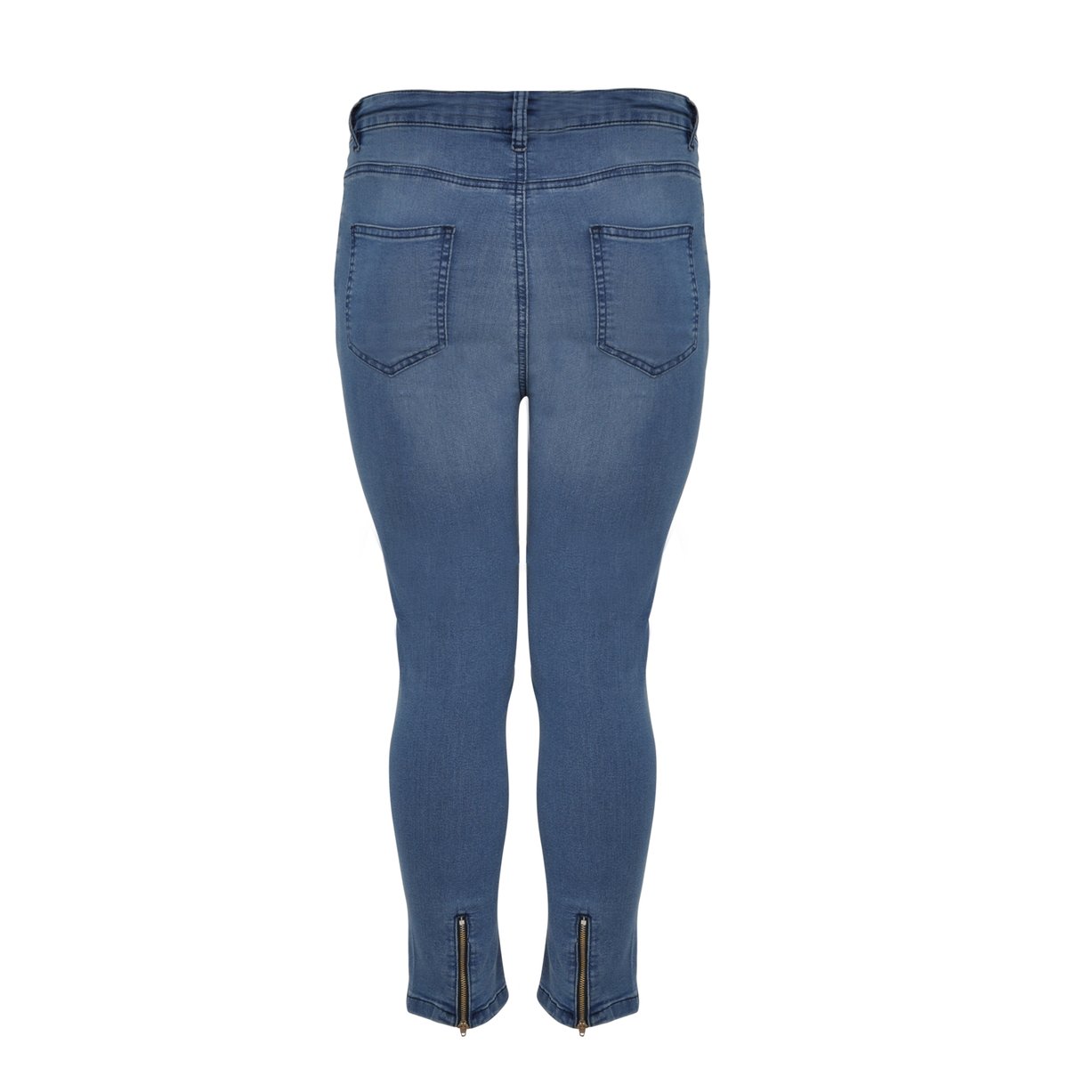 Jeans 7/8 ème bleu indigo, YOEK
