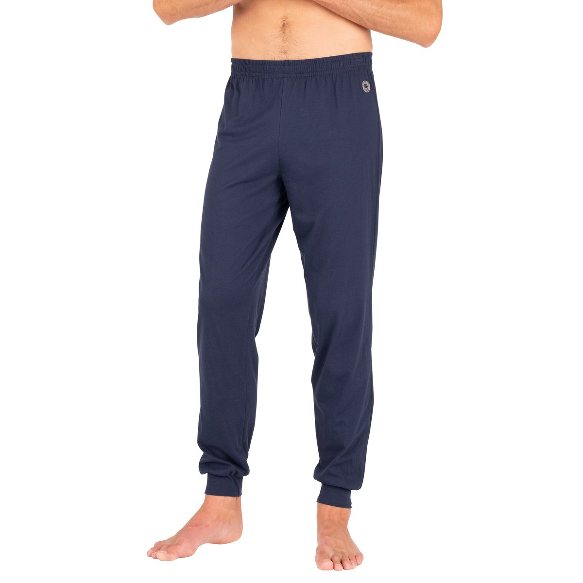 Pyjama long col rond SMILEYWORLD® marine, EMINENCE