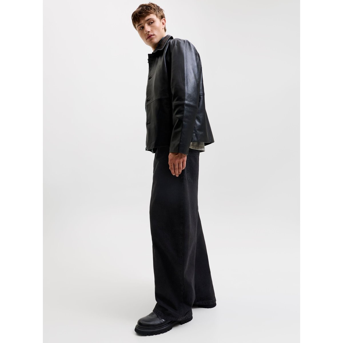 Jeans À Coupe Tonneau black denim, JACK & JONES