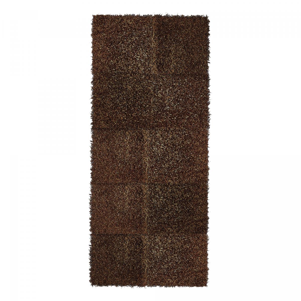Tapis shaggy tufté motif uni SHAGGY N marron, UN AMOUR DE TAPIS