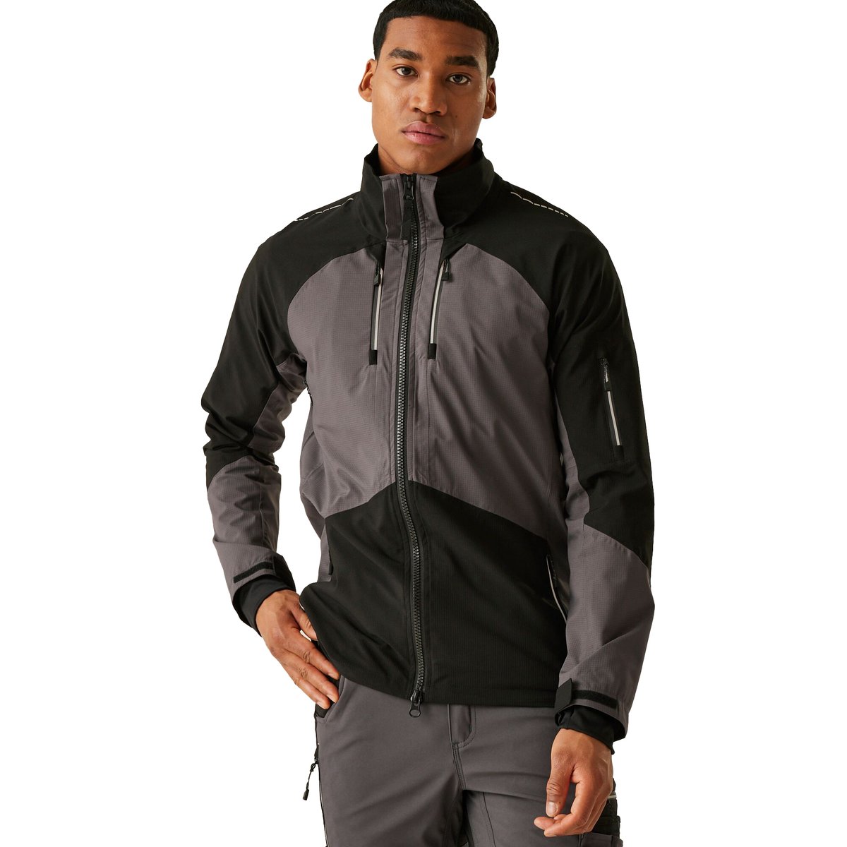Veste d'extérieur 4TEX gris / noir, REGATTA