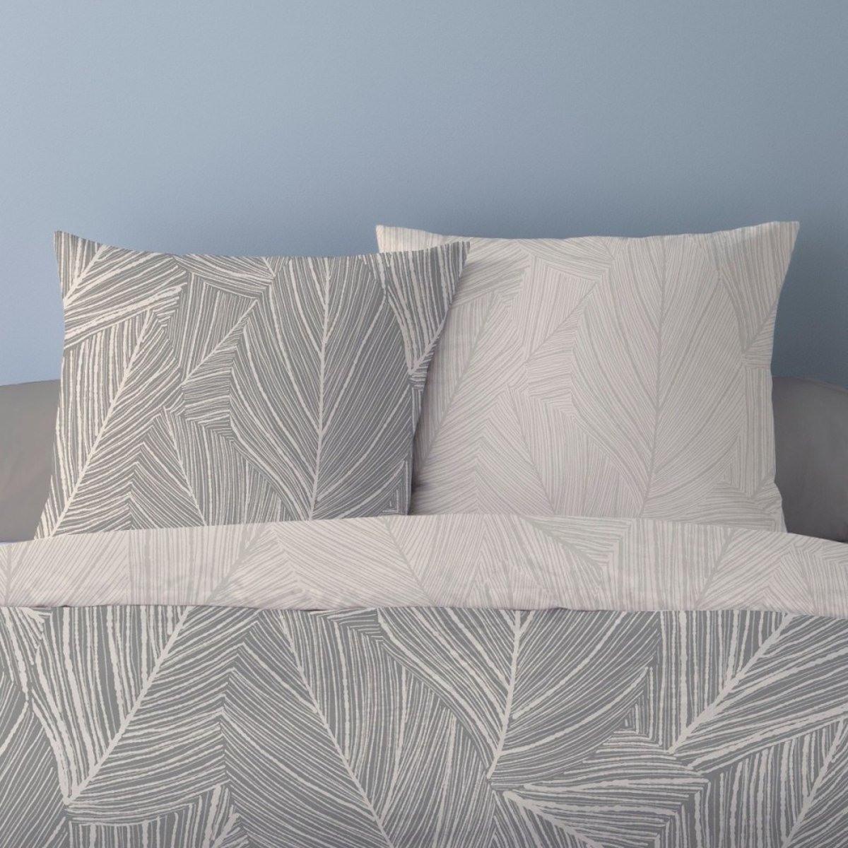 Housse de couette 240x220 OMBU + 2 taies Percale de coton multicolore, DECORATIE