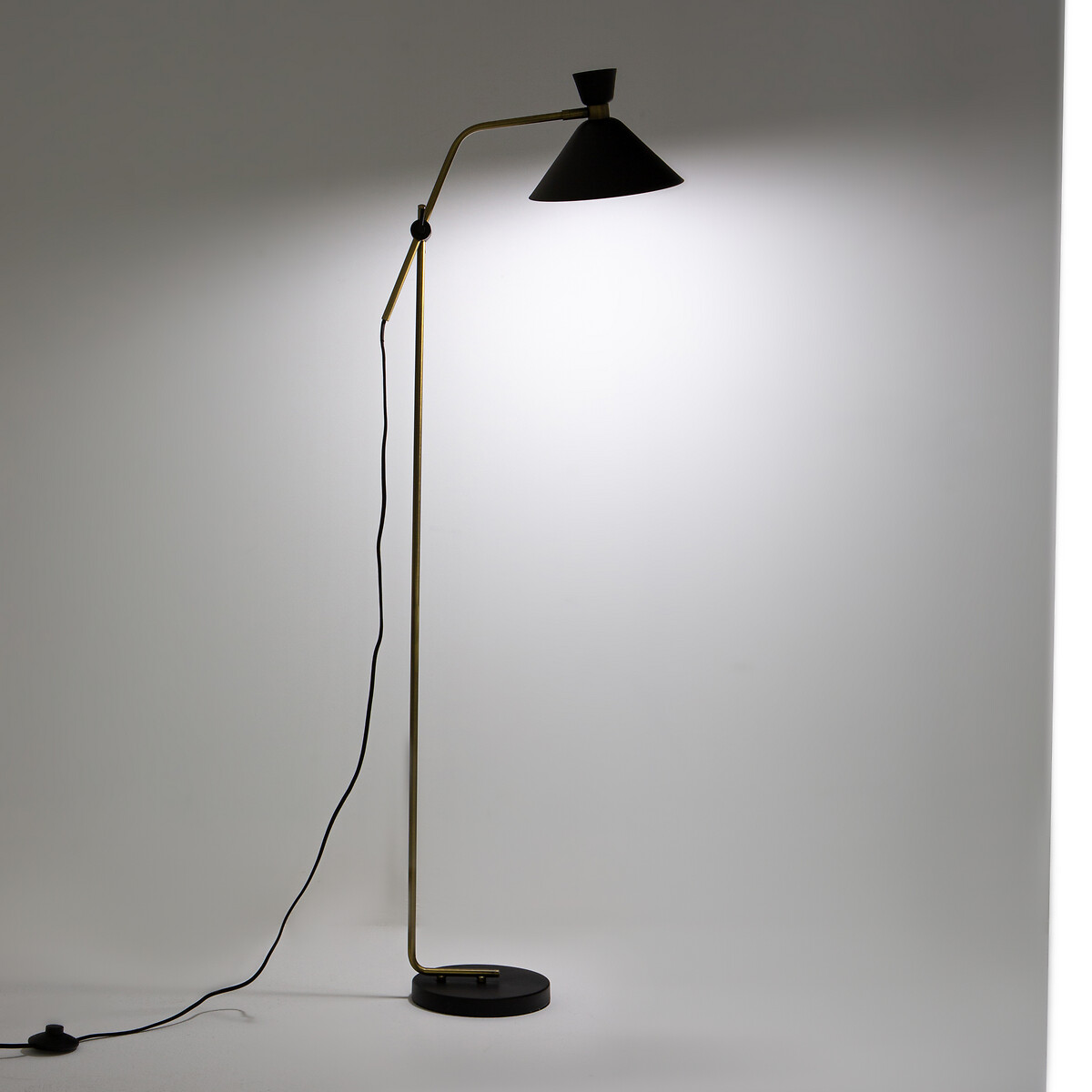 Lampada ottone invecchiato Zoticus ottone invecchiato, AM.PM