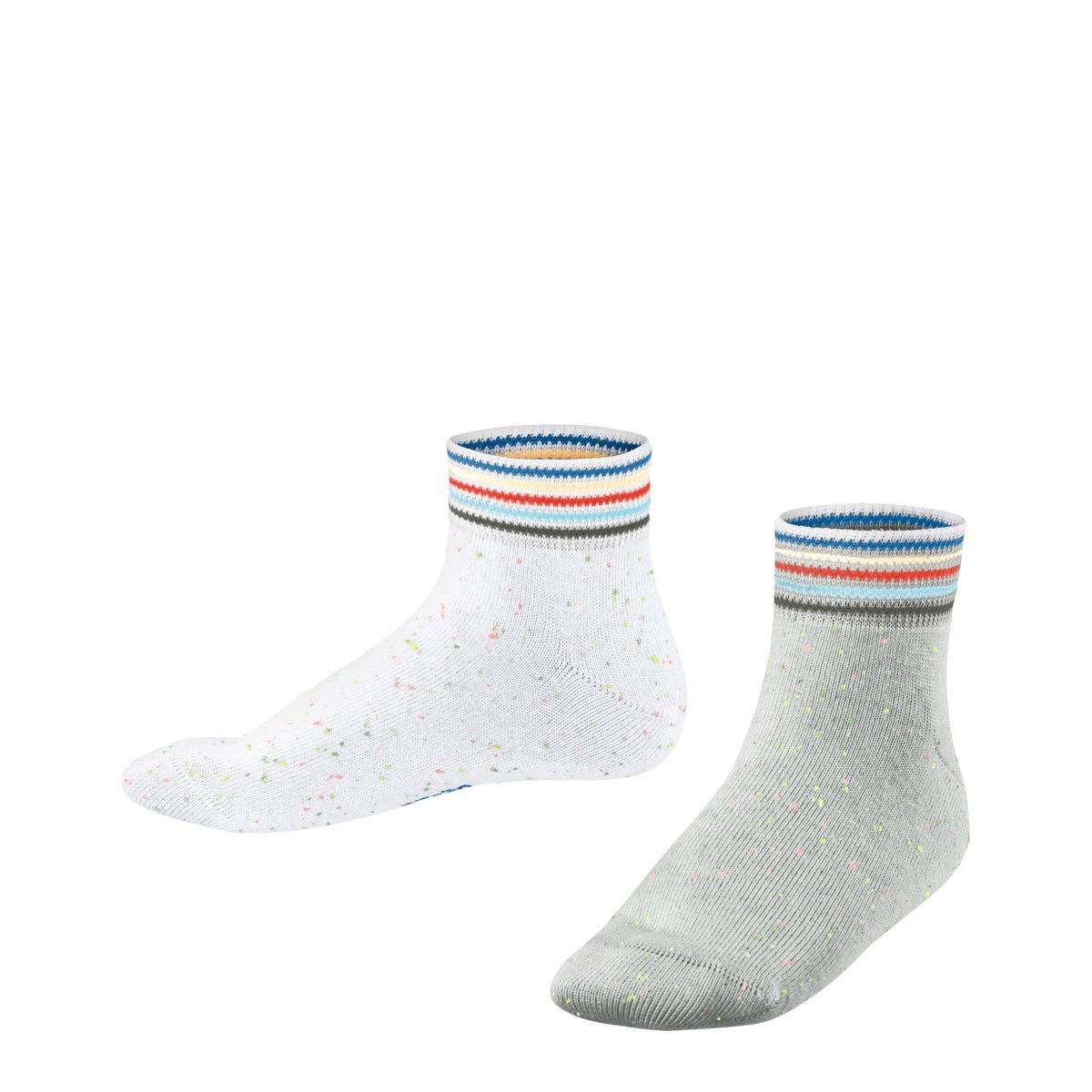 Socquettes basses Pixel 2-Pack Opaque multicolore 010, ESPRIT