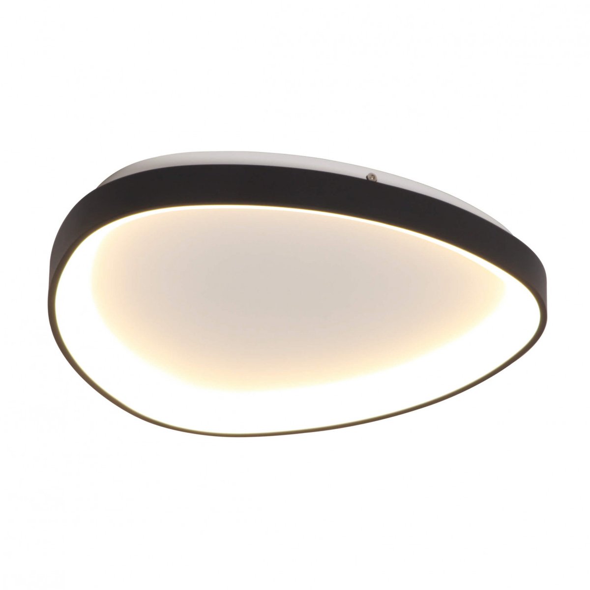 Plafonnier moderne et minimaliste - MESIANO noir, KOSILUM