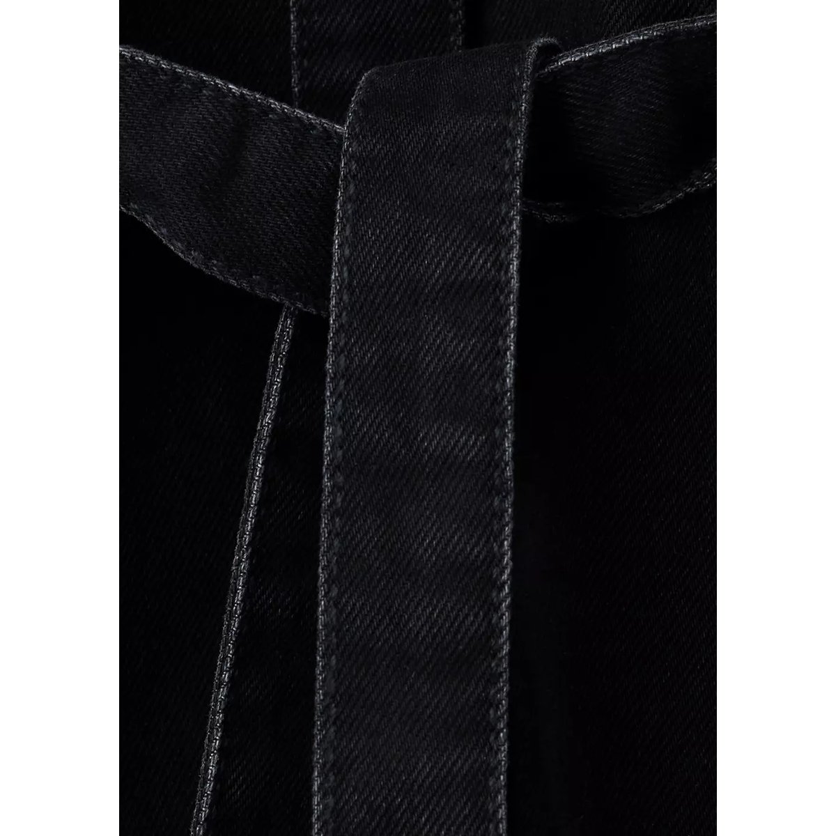 Robe courte en jean black denim, MANGO KIDS