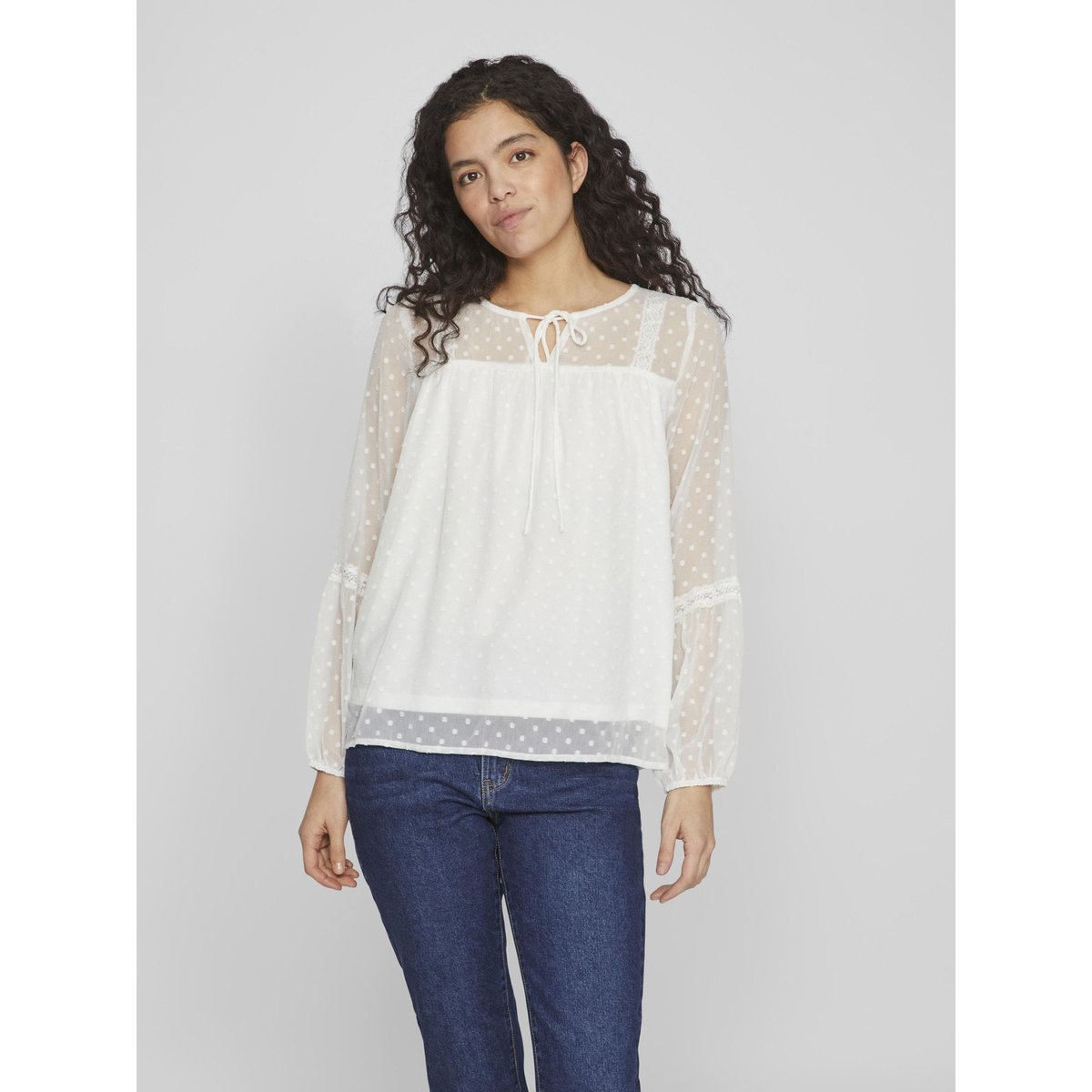 Blouse À Manches Longues snow white, VILA