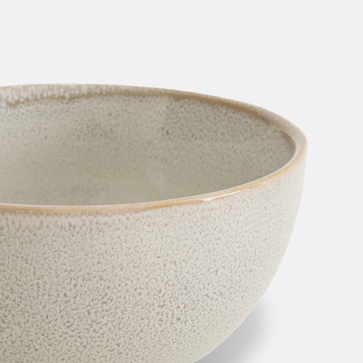 Lot de 4 bols grès, Soul gris clair, LA REDOUTE INTERIEURS