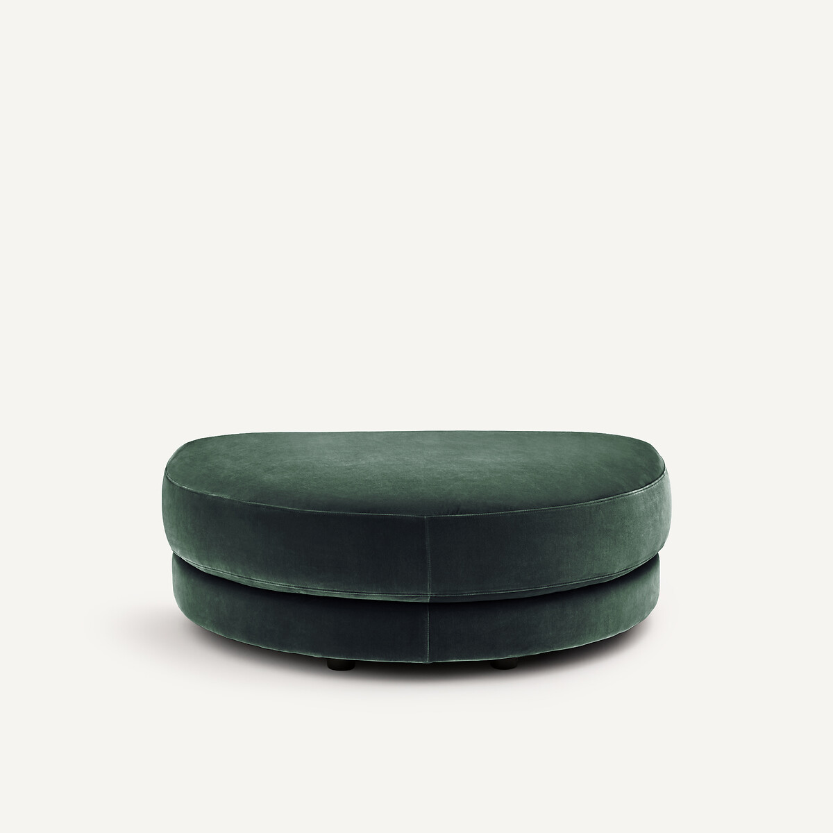 Reposapiés modular de terciopelo, TIBERIO verde zar, AM.PM
