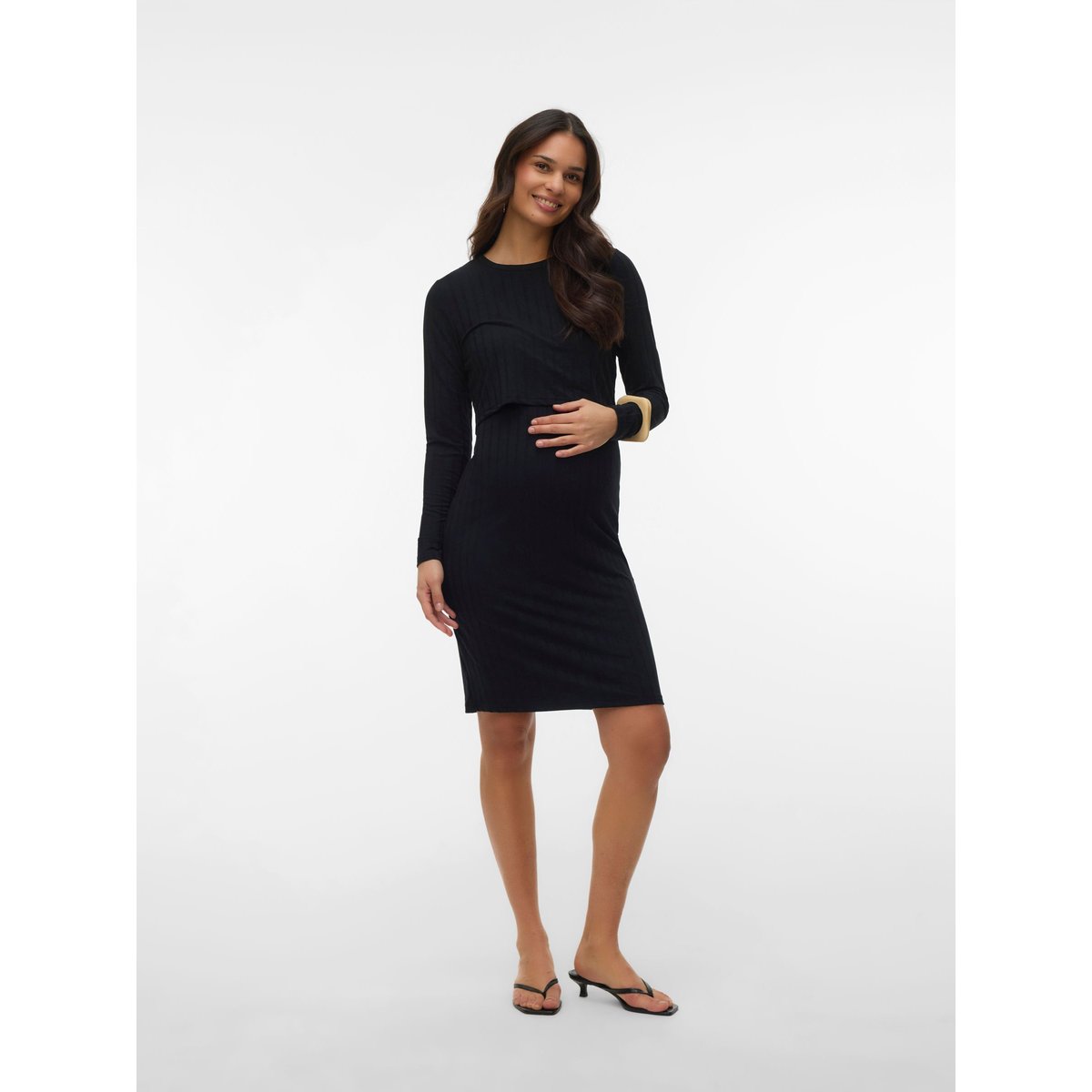 Robe noire - black, MAMA LICIOUS