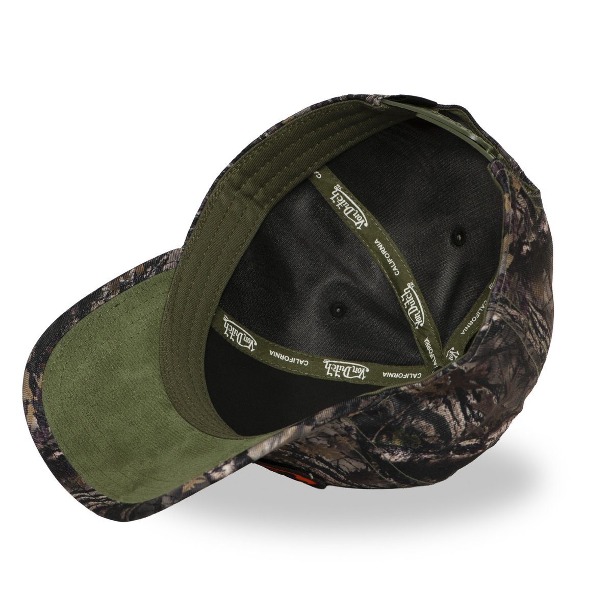 Casquette baseball KAMO vert/marron/kaki/noir/orange, VON DUTCH