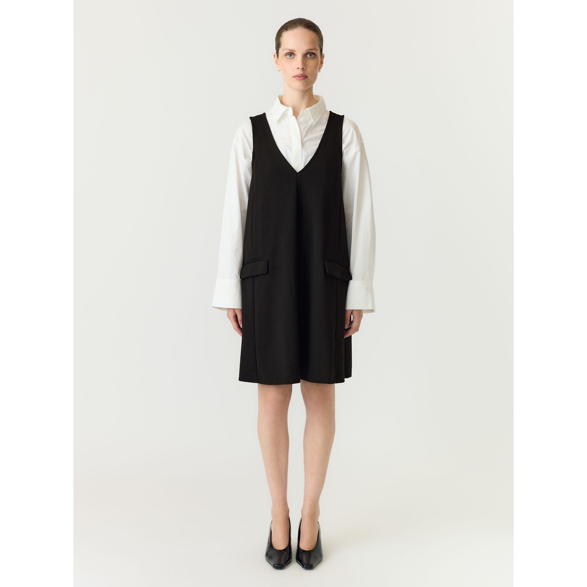 Robe Spencer noir - black, YAS