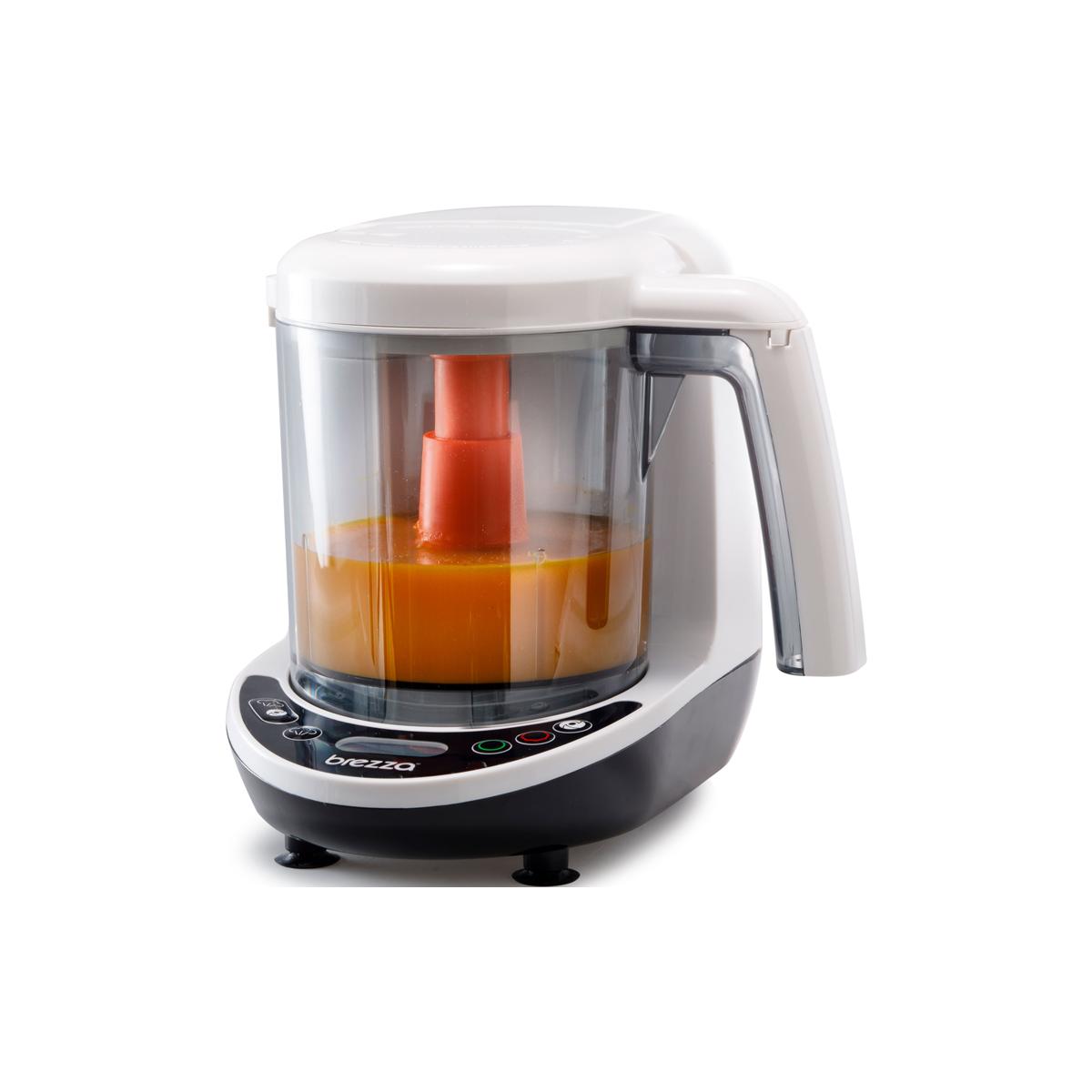 Robot mixeur et cuiseur Food Maker Deluxe blanc, BABY BREZZA