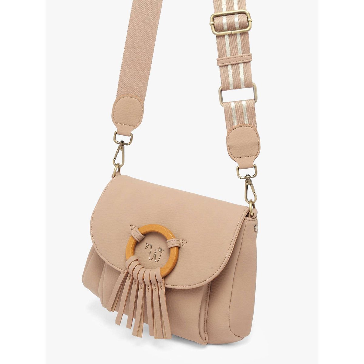 Sac bandoulière Camomille sand, WOOMEN