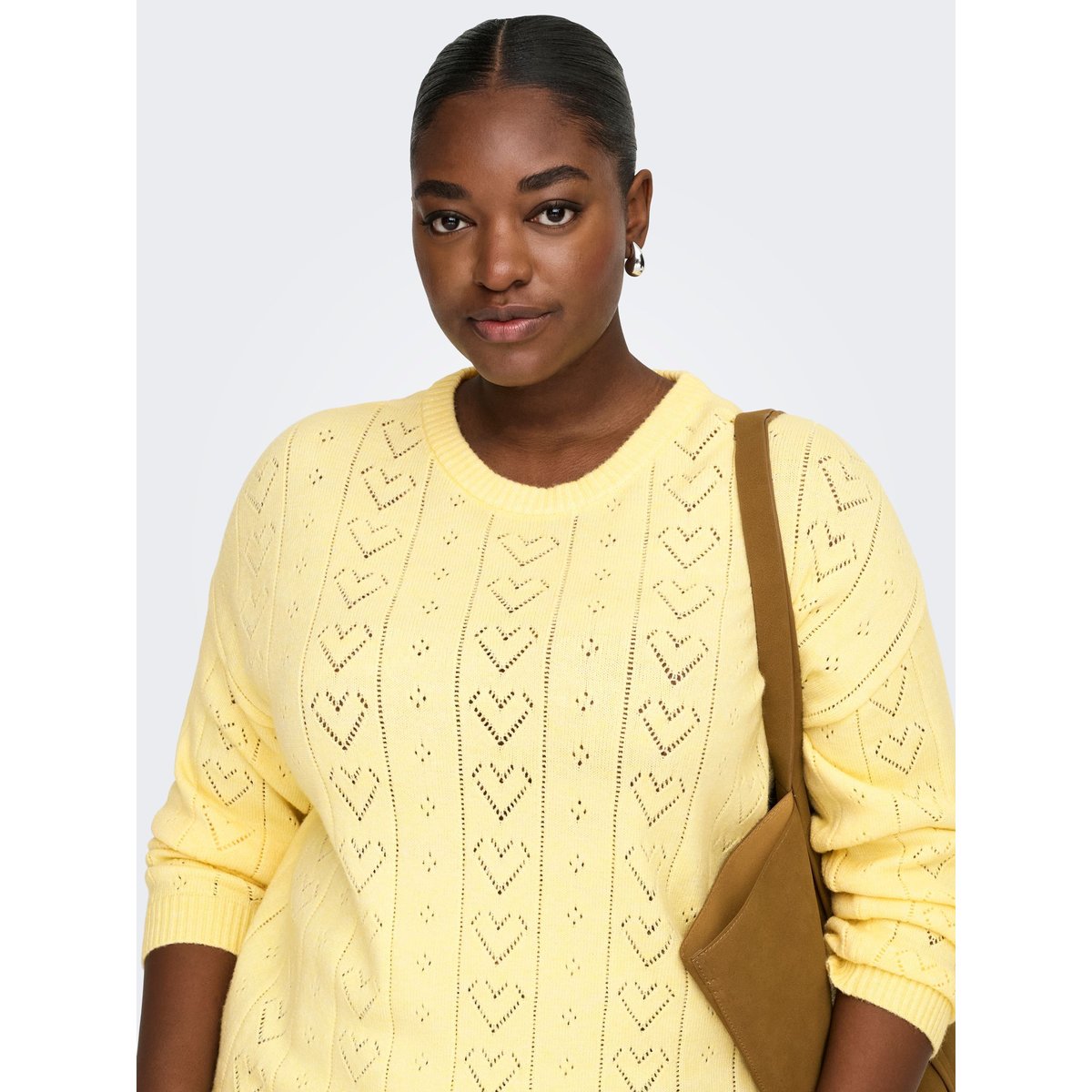 Pull En Maille sunlight, ONLY CARMAKOMA