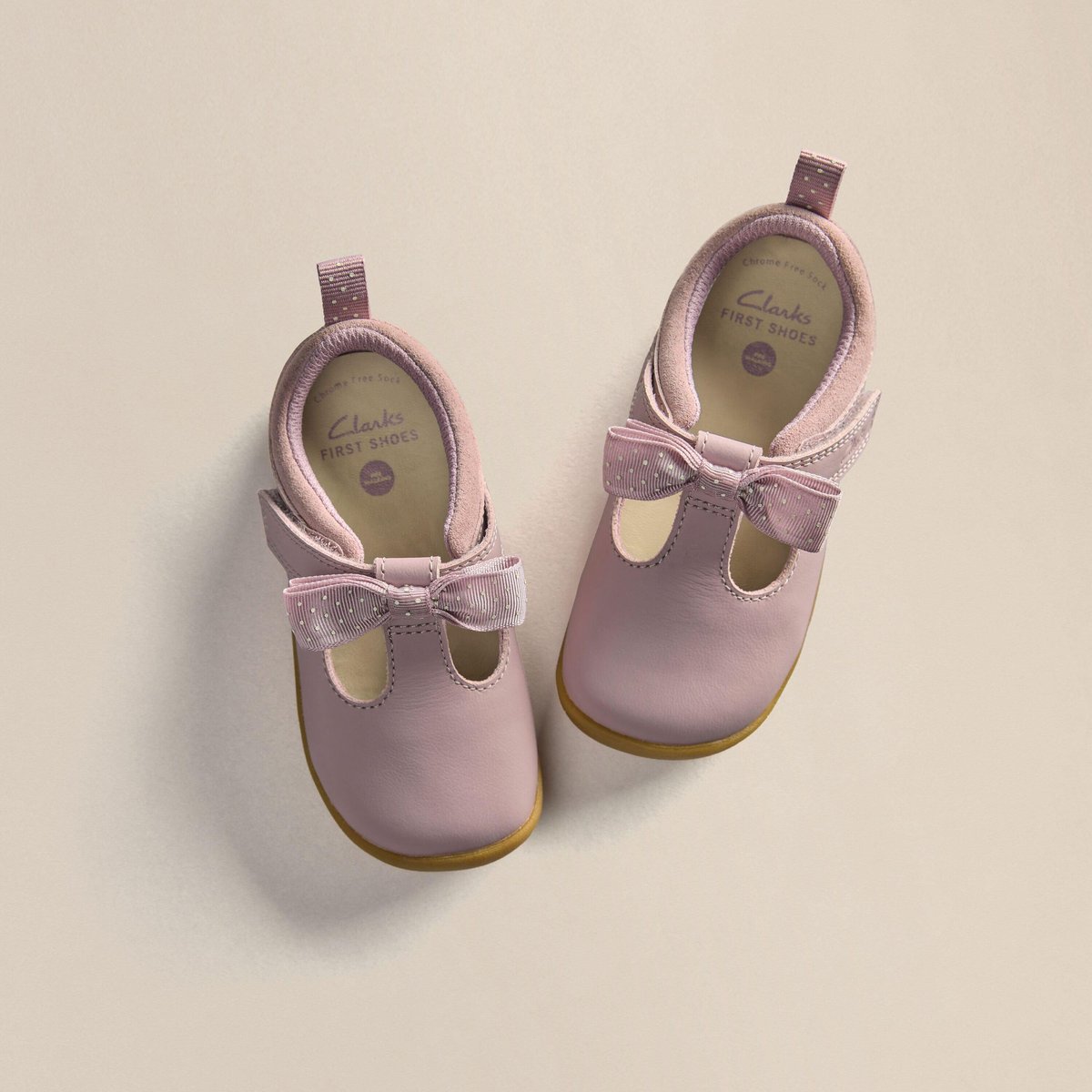 Escarpins Cuir ROAMER TRIM T rose, CLARKS