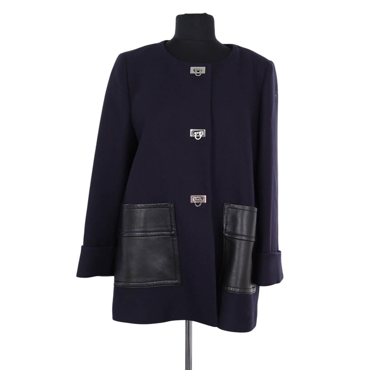 Manteau - Très Bon État marine, CLAUDIE PIERLOT