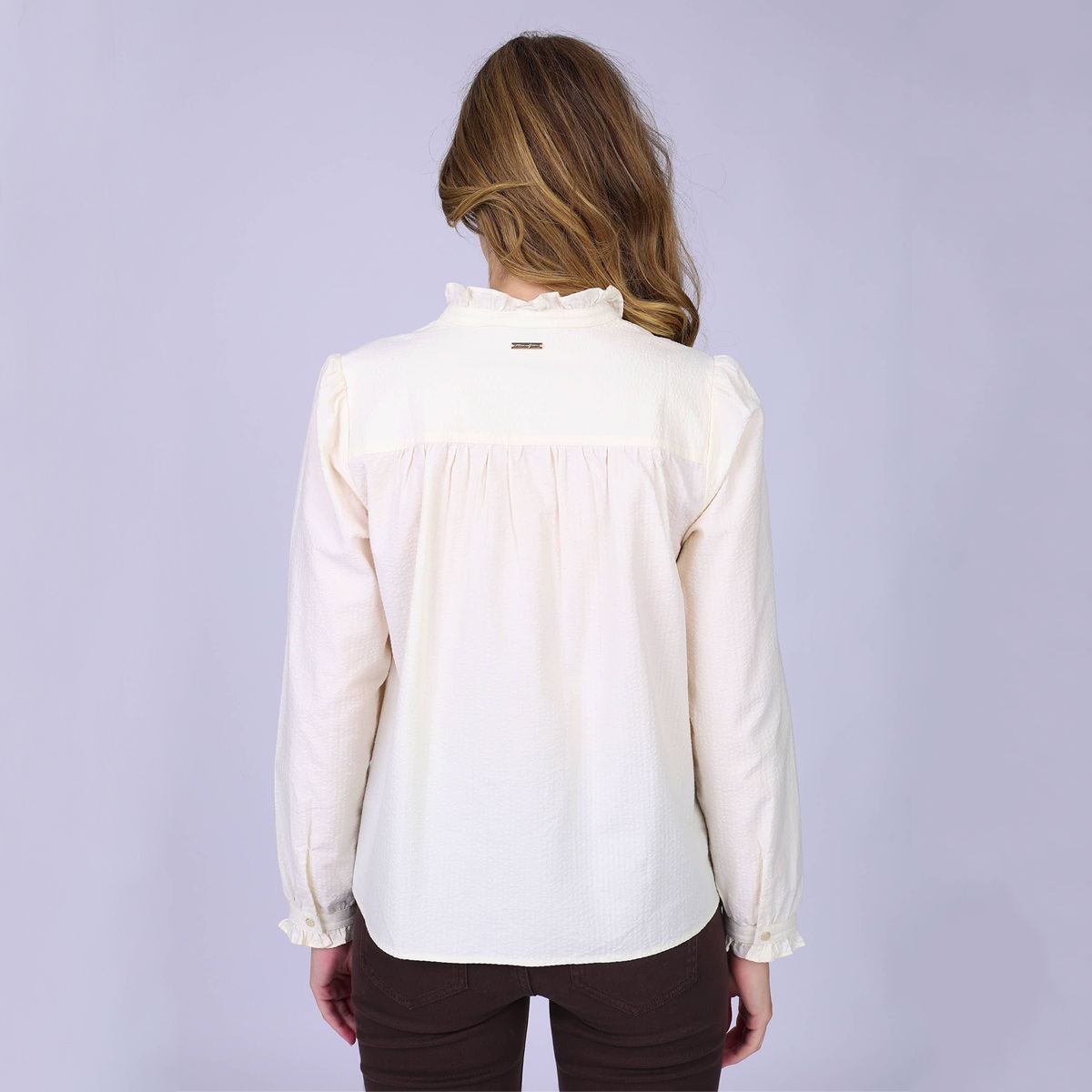 Chemise Bohème ecru, MISE AU GREEN