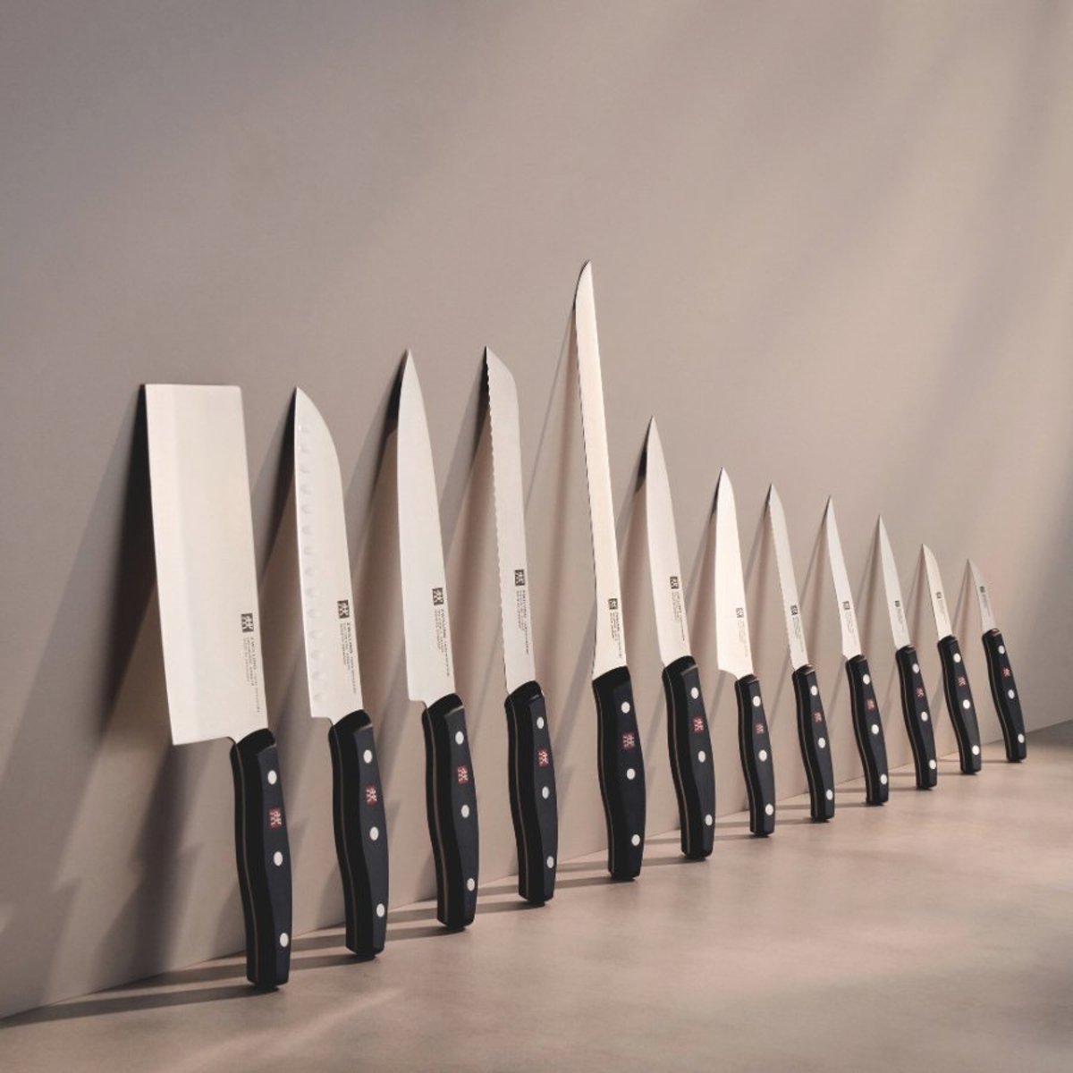 ZWILLING Signature Set de 3 couteaux office 10 cm, trancher 16 cm et chef 20 cm, acier inoxydable no-color, ZWILLING