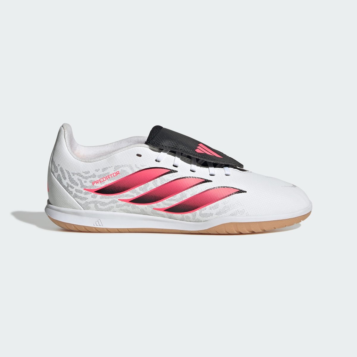 Chaussure De Football Indoor Predator Club Fold-Over Tongue Sala Enfants Chaussure De Football Indoor Predator Club Fold-Over Tongue Sala Enfants cloud white / solar turbo / core black, adidas Performance