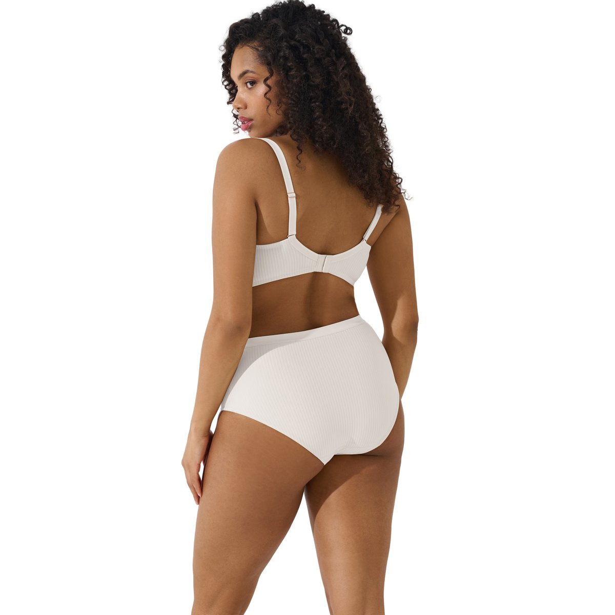 Culotte taille haute LAURA blanc, LISCA