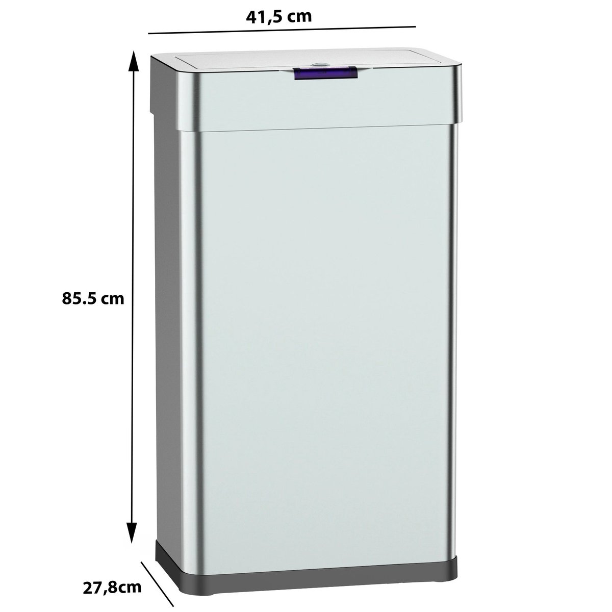 Poubelle de cuisine automatique DAYTONA 90L argent, KITCHEN MOVE