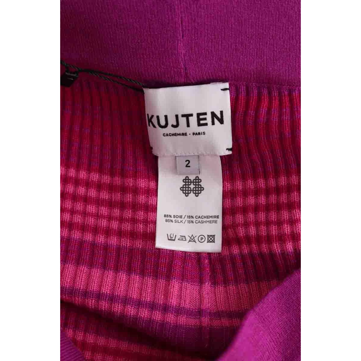 Pantalon droit - Très Bon État rose, KUJTEN