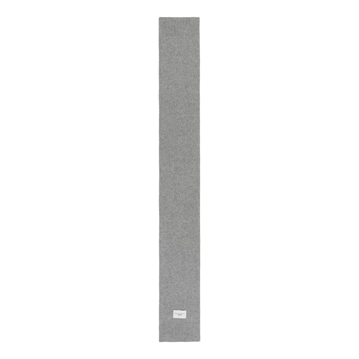 Écharpe en noble mélange de laine et de laine d'alpaga gris, MARC O’POLO DENIM