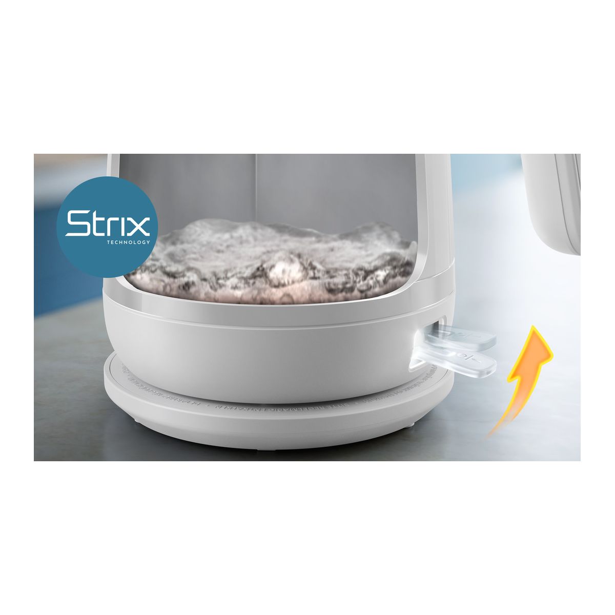 Bouilloire HD9411/00 Bouilloire électrique blanche Série 3000 1.7L, 2200W blanc, PHILIPS