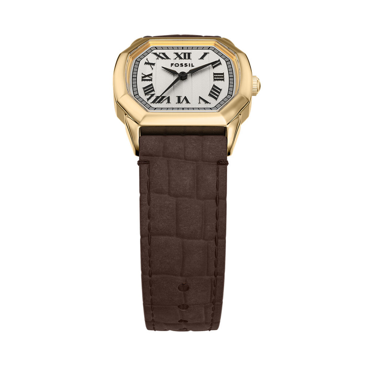Montre Analogique  HARLOW argenté beige marron, FOSSIL
