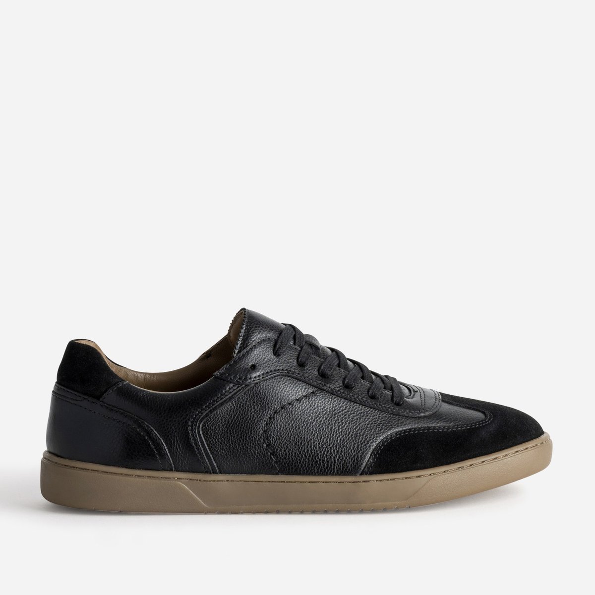 Basket en cuir PATRICIO noir, ERAM