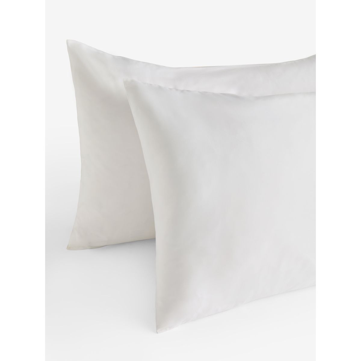 Taie oreiller 200 fils coton, lot de 2 blanc, NEXT