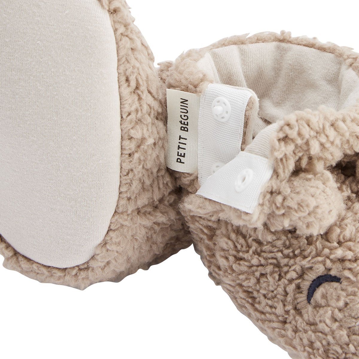 Chaussons bébé Charly marron, PETIT BEGUIN