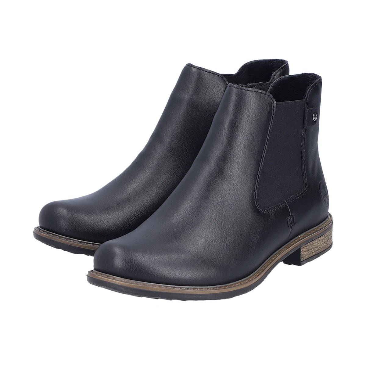 Bottines à Zip Arbela noir, RIEKER