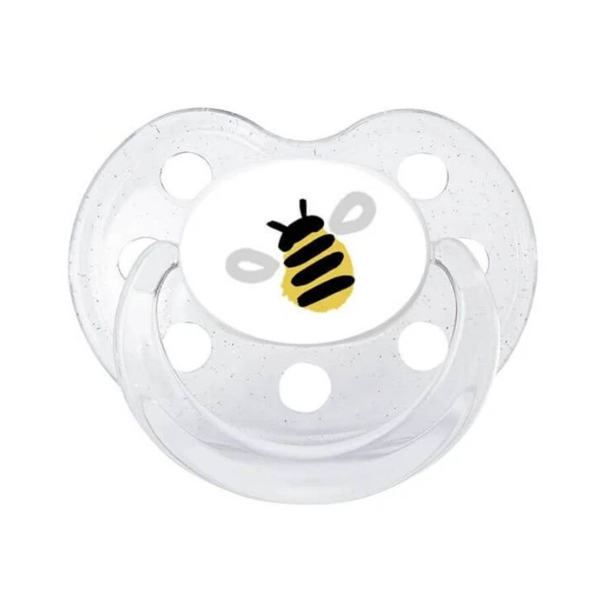Sucette Rainbow jaune abeille, LE BIBERON FRANCAIS